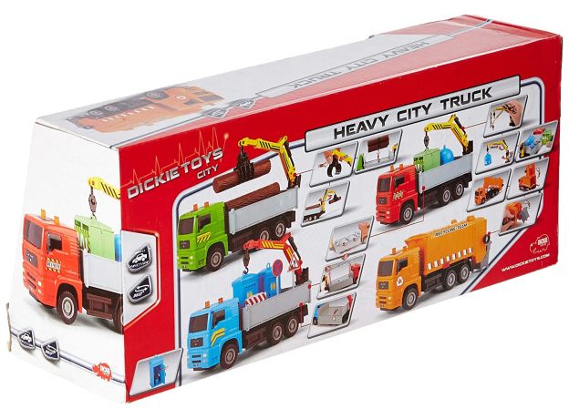 کامیون 20 سانتی Dickie Toys مدل حمل بازیافت, image 5