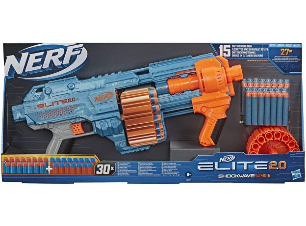 تفنگ نرف Nerf مدل Shockwave RD-15, image 11