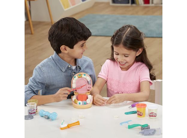 ست خمیربازی دندانپزشکی دکتر دریل مدل پر کردن دندان Play Doh, image 5