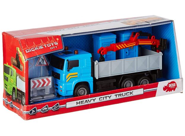 کامیون 20 سانتی Dickie Toys مدل شهرسازی, image 6