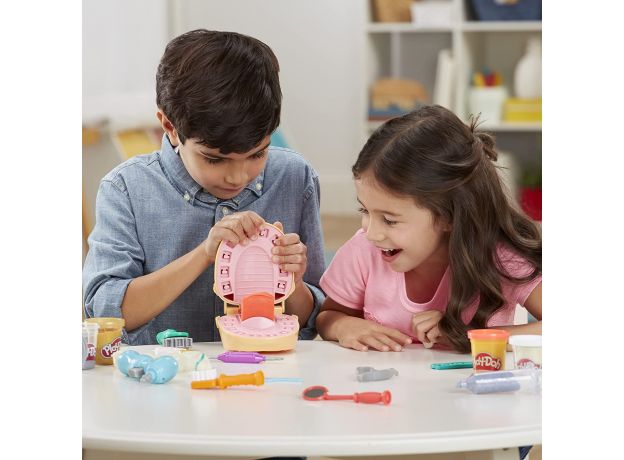 ست خمیربازی دندانپزشکی دکتر دریل مدل پر کردن دندان Play Doh, image 12