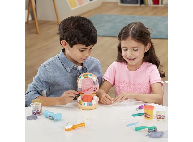 ست خمیربازی دندانپزشکی دکتر دریل مدل پر کردن دندان Play Doh, image 10