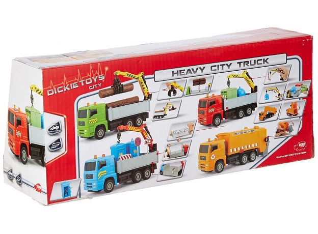 کامیون 20 سانتی Dickie Toys مدل شهرسازی, image 7