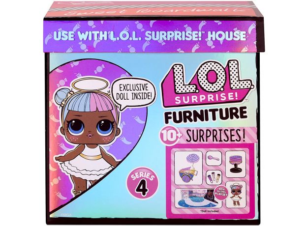عروسک باکسی LOL Surprise Furniture مدل چرخ بستنی فروشی Suger, image 7