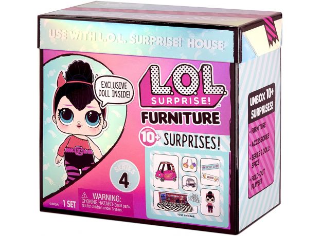 عروسک باکسی LOL Surprise Furniture مدل تعمیرگاه ماشین Spice, image 7