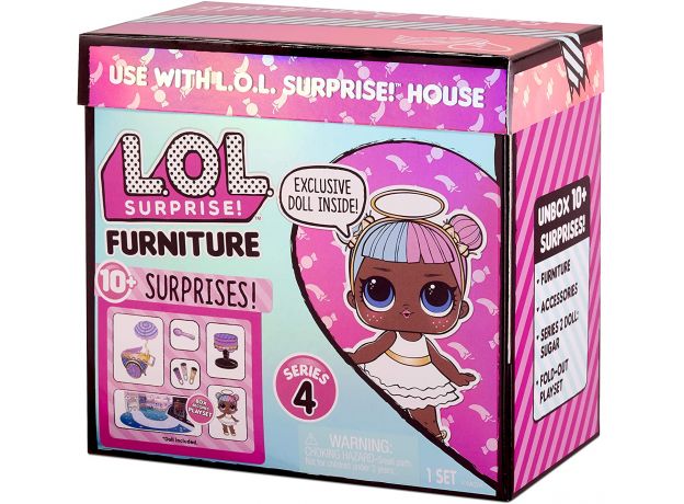 عروسک باکسی LOL Surprise Furniture مدل چرخ بستنی فروشی Suger, image 8