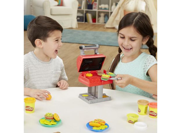 ست خمیربازی آشپزی با باربیکیو Play Doh, image 2