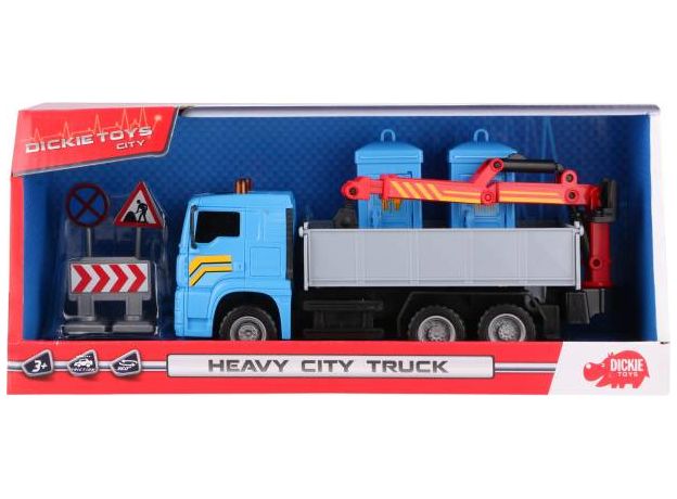 کامیون 20 سانتی Dickie Toys مدل شهرسازی, image 