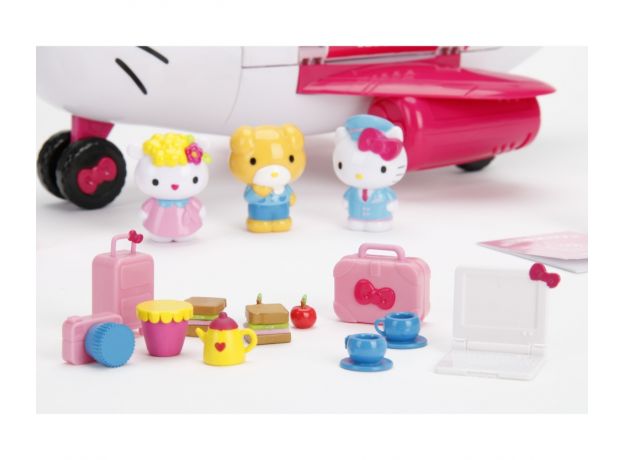 هواپیمای مسافربری Hello Kitty به همراه 3 فیگور, image 4
