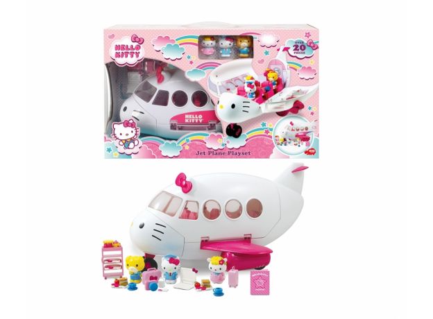 هواپیمای مسافربری Hello Kitty به همراه 3 فیگور, image 8