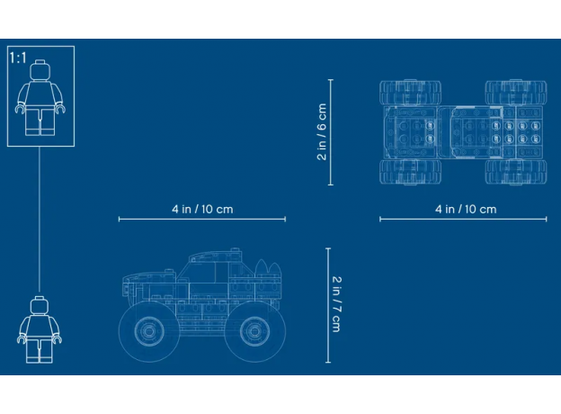 لگو سیتی مدل ماشین غول آسا (60251), image 9