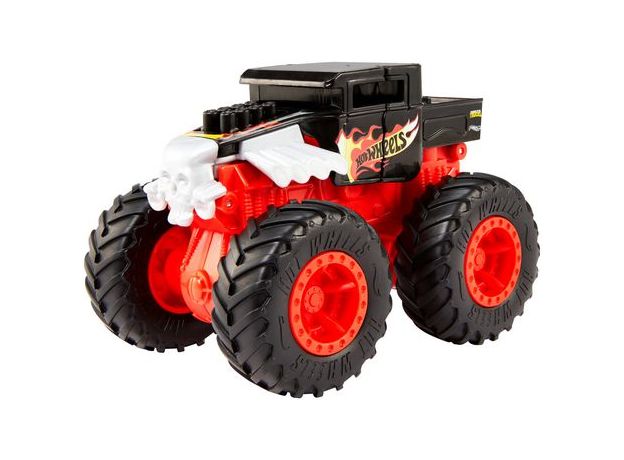 پک تکی ماشین 15 سانتی Hot Wheels سری Monster Truck مدل Bone Shark, image 2