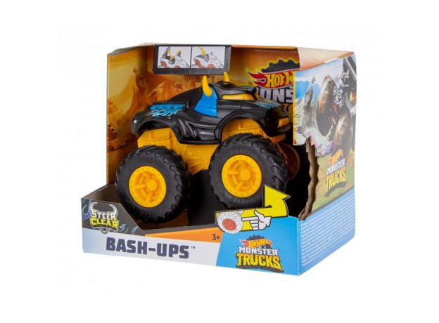 پک تکی ماشین 15 سانتی Hot Wheels سری Monster Truck مدل Steer Clear, image 4