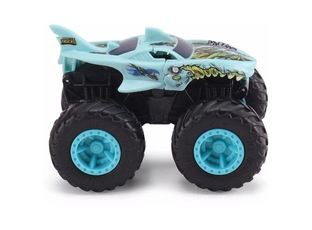 پک تکی ماشین 15 سانتی Hot Wheels سری Monster Truck مدل Zombie Shark, image 2