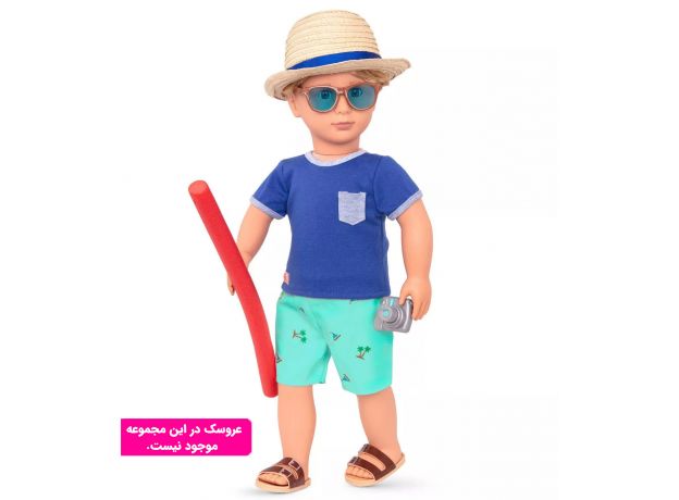 لباس عروسک 46 سانتی OG مدل Boy Doll Swimsuit, image 4