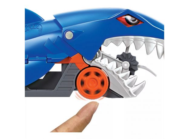 ماشین کوسه 33 سانتی Hot Wheels مدل Shark Chomp Transporter, image 4