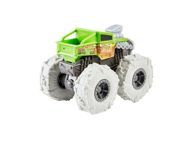 پک تکی ماشین 13 سانتی Hot Wheels سری Monster Truck مدل Twisted Tredz (Bone Shaker), تنوع: GVK37-Twisted Tredz, image 5