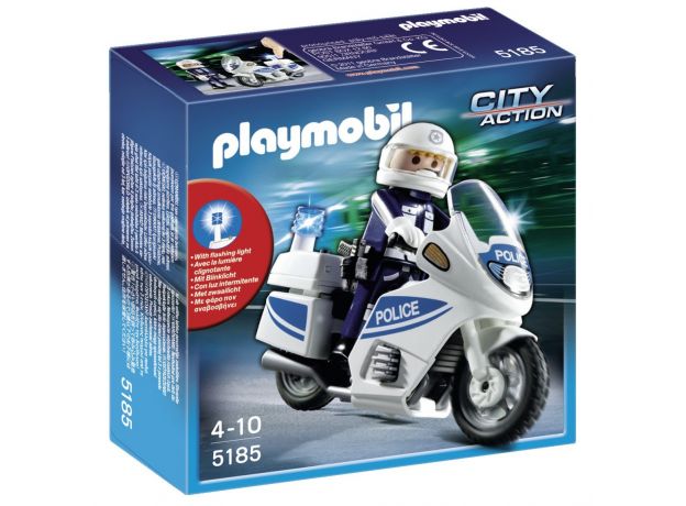 پلی موبیل موتور پلیس (playmobil), image 