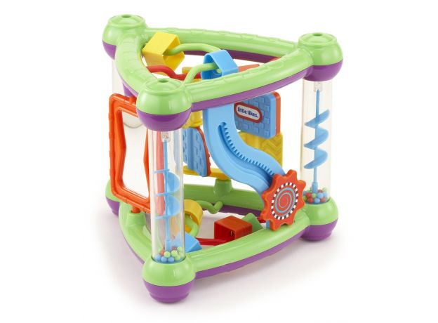 سه ‌گوش اسرارآمیز Little Tikes مدل سبز و بنفش, تنوع: 635052M-Green and Purple, image 