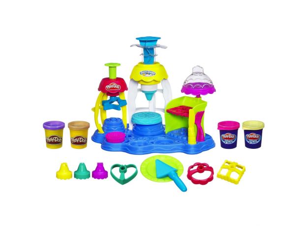 کارگاه کوچک شیرینی‌پزی خمیری Play Doh, image 2