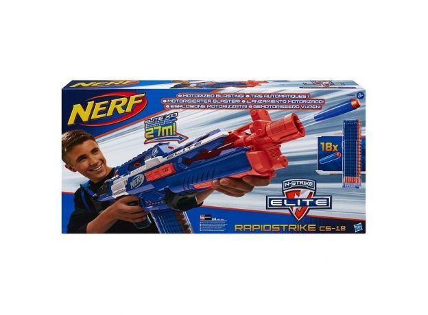 تفنگ نرف Nerf مدل Elite Rapidstrike, image 