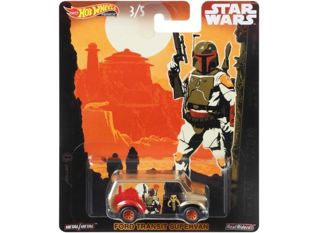 ماشین Hot Wheels سری Star Wars مدل Ford Transit Supervan, image 