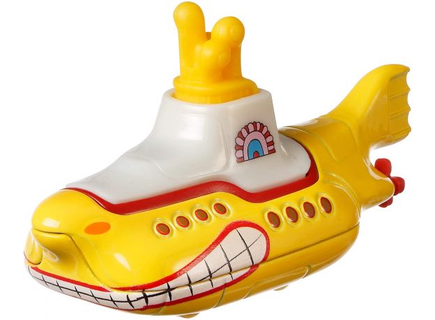 زیردریایی Hot Wheels سری Retro Entertainment مدل The Beatles Yellow Submarine, image 2