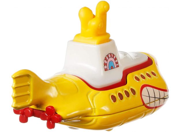 زیردریایی Hot Wheels سری Retro Entertainment مدل The Beatles Yellow Submarine, image 4