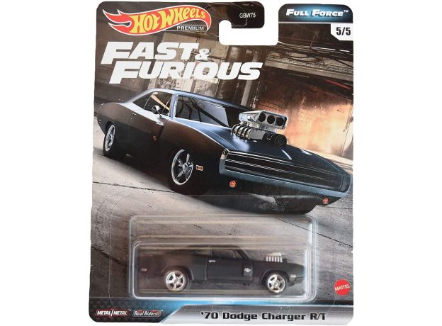 ماشین Hot Wheels سری Fast & Furious مدل '70 Dodge Charger RT, image 