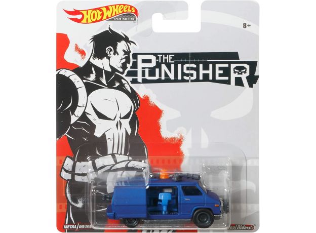 ماشین Hot Wheels سری Retro Entertainment مدل The Punisher, image 