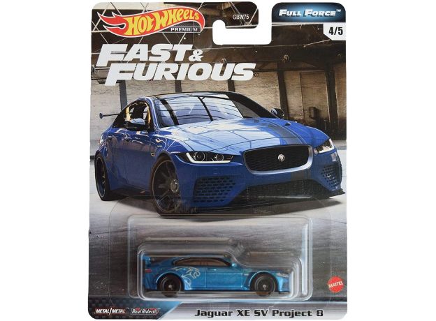 ماشین Hot Wheels سری Fast & Furious مدل Jaguar XE SV Project 8, image 