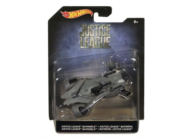پک تکی ماشین Hot Wheels سری بتمن مدل Justice League Batmobile, image 