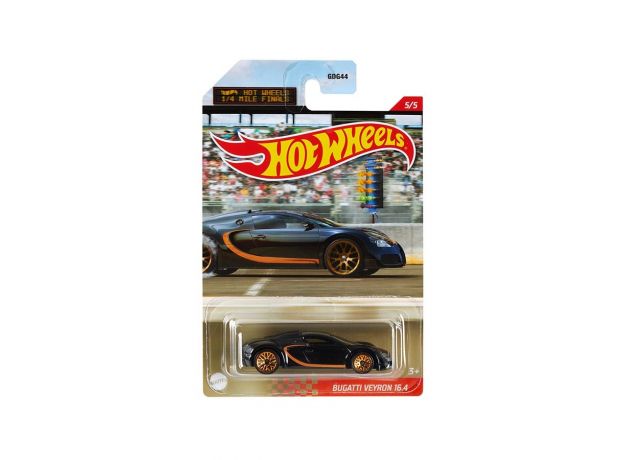 پک تکی ماشین Hot Wheels مدل Bugatti Veyron 16.4, image 