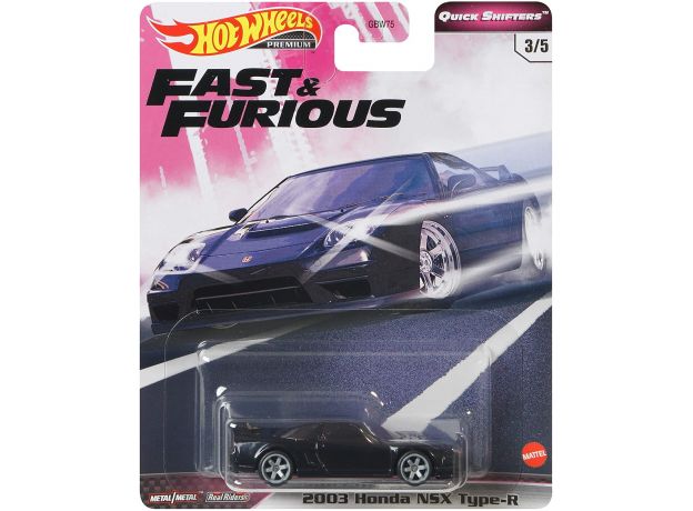 ماشین Hot Wheels سری Fast & Furious مدل 2003 Honda NSX Type-R, image 