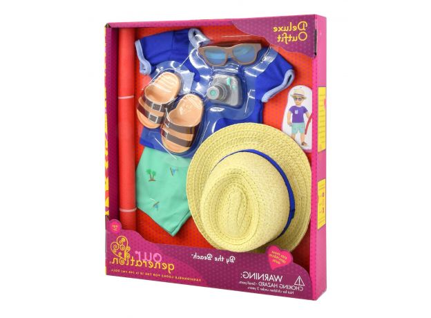 لباس عروسک 46 سانتی OG مدل Boy Doll Swimsuit, image 