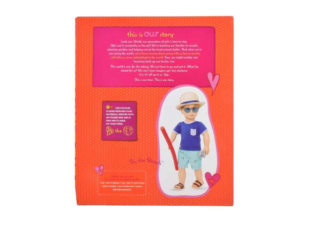 لباس عروسک 46 سانتی OG مدل Boy Doll Swimsuit, image 7