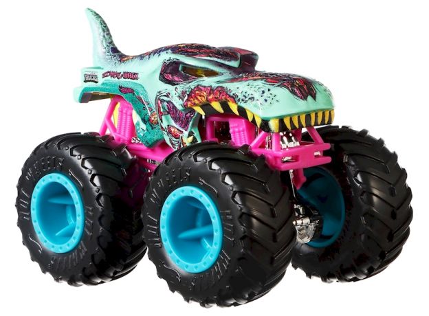 پک تکی ماشین Hot Wheels سری Monster Truck مدل Zombie Wrex, image 4