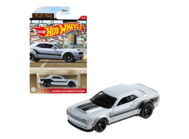 پک تکی ماشین Hot Wheels مدل '18 Dodge Challenger SRT Demon, image 