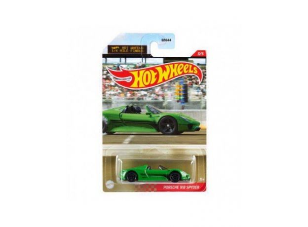 پک تکی ماشین Hot Wheels مدل Porsche 918 Spyder, image 