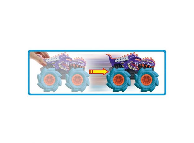 پک تکی ماشین 13 سانتی Hot Wheels سری Monster Truck مدل Mega Wrex, تنوع: GVK37-Mega Wrex, image 6