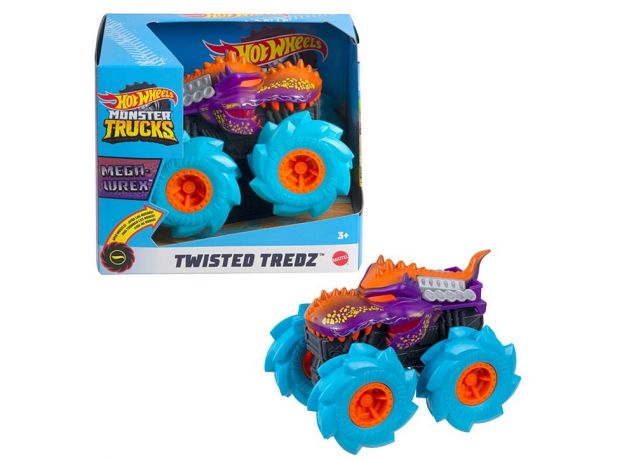 پک تکی ماشین 13 سانتی Hot Wheels سری Monster Truck مدل Mega Wrex, تنوع: GVK37-Mega Wrex, image 