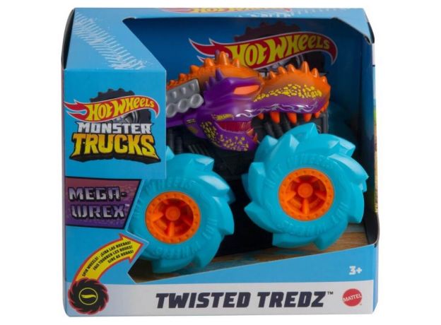 پک تکی ماشین 13 سانتی Hot Wheels سری Monster Truck مدل Mega Wrex, تنوع: GVK37-Mega Wrex, image 4