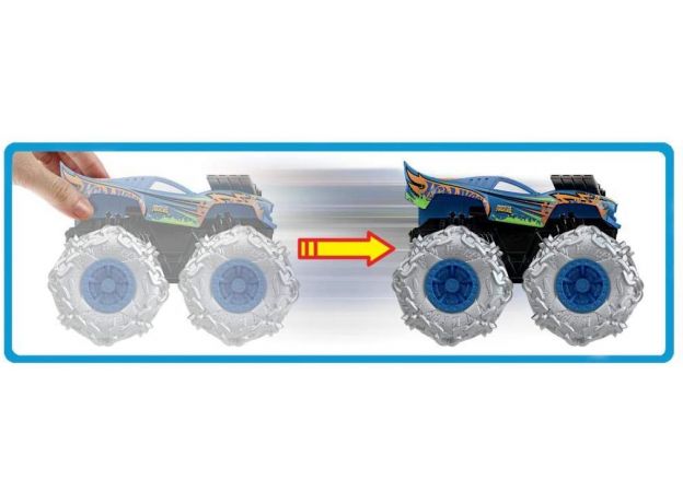 پک تکی ماشین 13 سانتی Hot Wheels سری Monster Truck مدل Rodger Dodger, تنوع: GVK37-Rodger Dodger, image 6