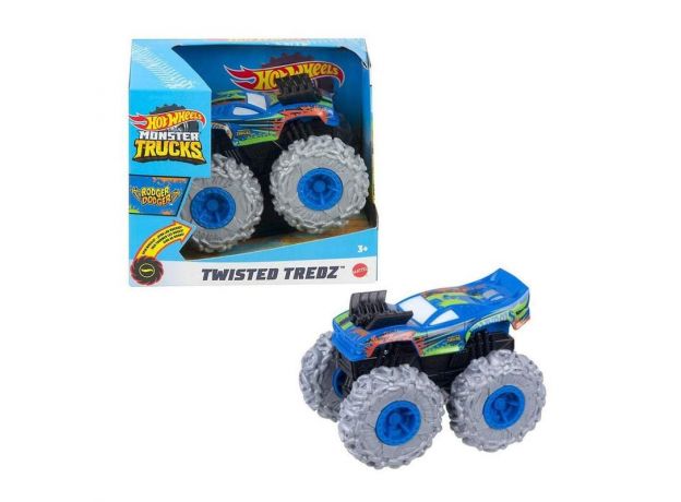 پک تکی ماشین 13 سانتی Hot Wheels سری Monster Truck مدل Rodger Dodger, تنوع: GVK37-Rodger Dodger, image 