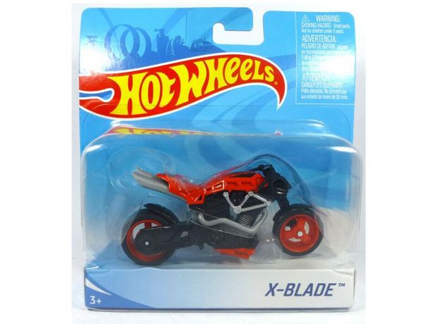 موتور Hot Wheels مدل X-Blade قرمز با مقیاس 1:18, تنوع: X4221-X-Blade Red, image 