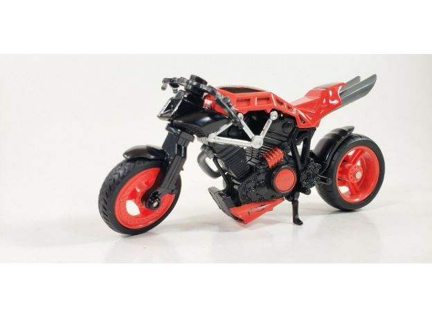 موتور Hot Wheels مدل X-Blade قرمز با مقیاس 1:18, تنوع: X4221-X-Blade Red, image 4