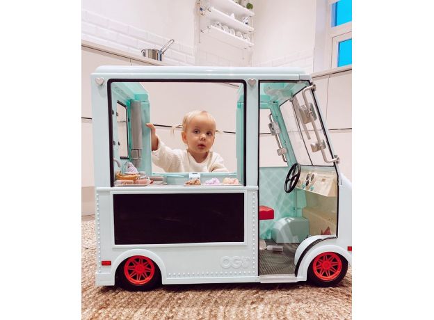 ماشین آبی بستنی فروشی عروسک های OG, image 16