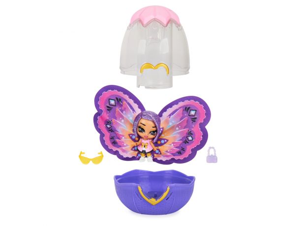 عروسک هچیمال پیکسی Hatchimals Pixies سری پروانه ای Wilder Wings مدل Posh Petra, image 2