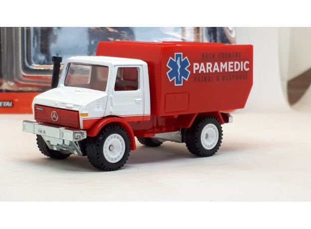 پک تکی ماشین Hot Wheels سری Car Culture مدل '88 Mercedes Unimog U13000, image 4