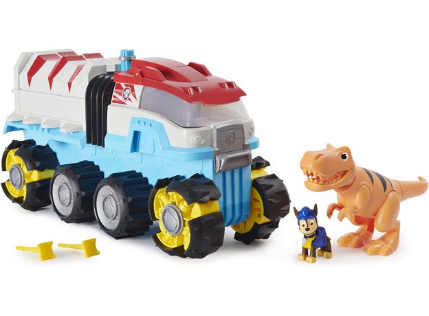 ست تراک بزرگ و فیگور سگ های نگهبان Paw Patrol سری Dino Rescue مدل Dino Patroller, image 5